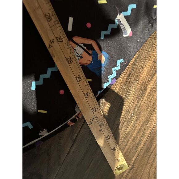 RSVLTS Shirt Mens XL Black Saved By The Bell Kelly Kapowski Short Sleeve - Picture 8 of 8